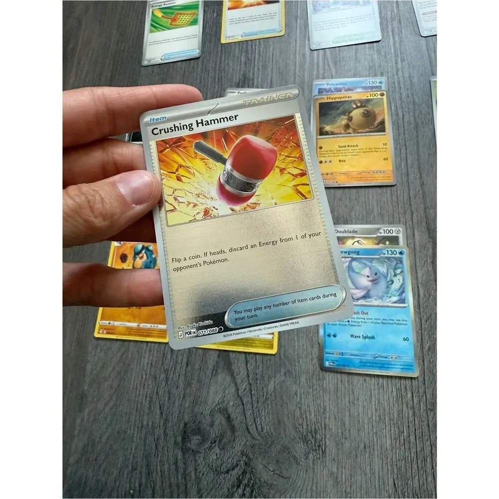 50 Pokémon Cards Assorted Stage 1 Basic Items Trainers Energy